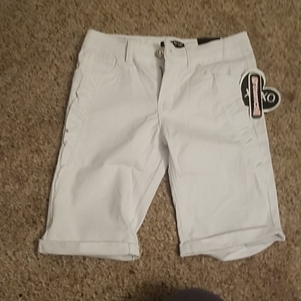 White shorts